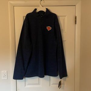 NY Knicks Quarter Zip Fleece